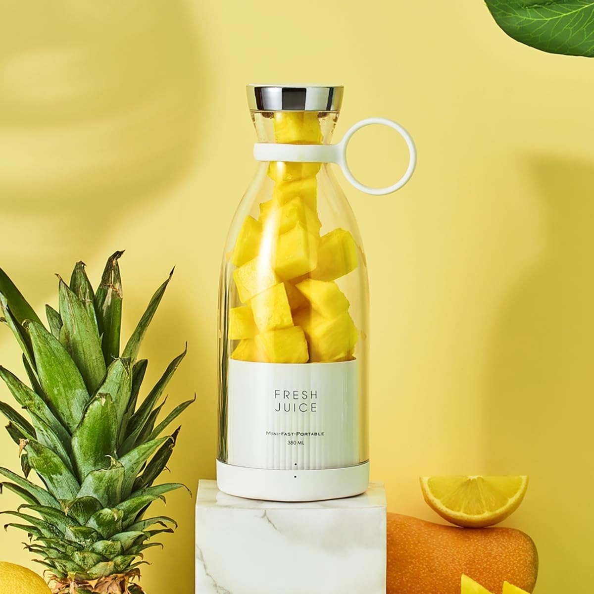Portable Juicer Blender - 350ml Wireless Electric for Fresh Juice