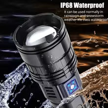 Ultra Bright LED Flashlight Powerful Tactical Torch 15000mah